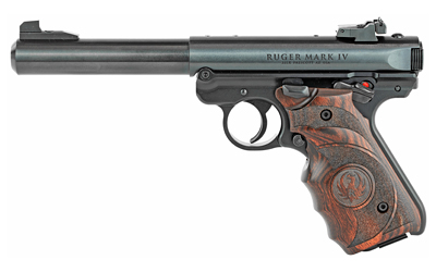 RUGER MRK IV TRGT 22LR 5.5" 10RD BLK