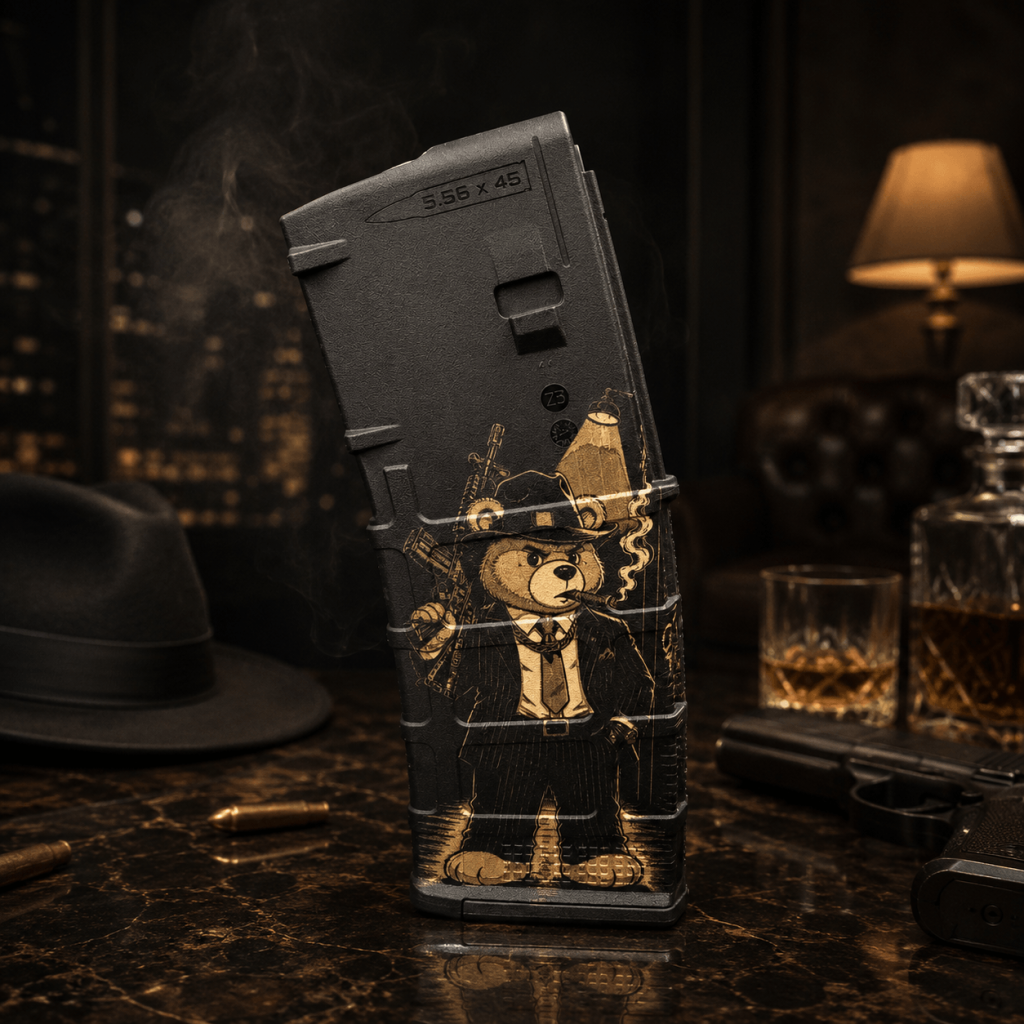 Custom Mobster Bear PMAG 30 AR/M4 | 5.56 & .300 BLK