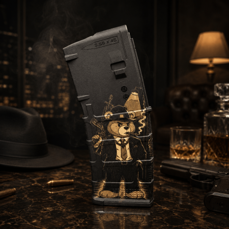 Custom Mobster Bear PMAG 30 AR/M4 | 5.56 & .300 BLK