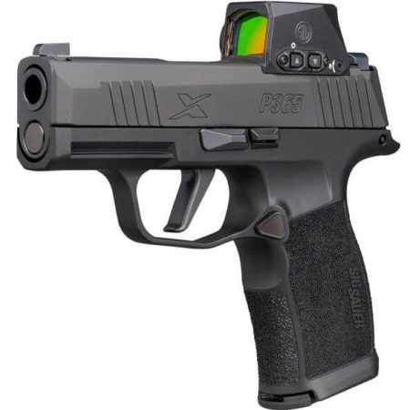 SIG P365X 9MM 3.1" 10RD SL ROMEOX BK