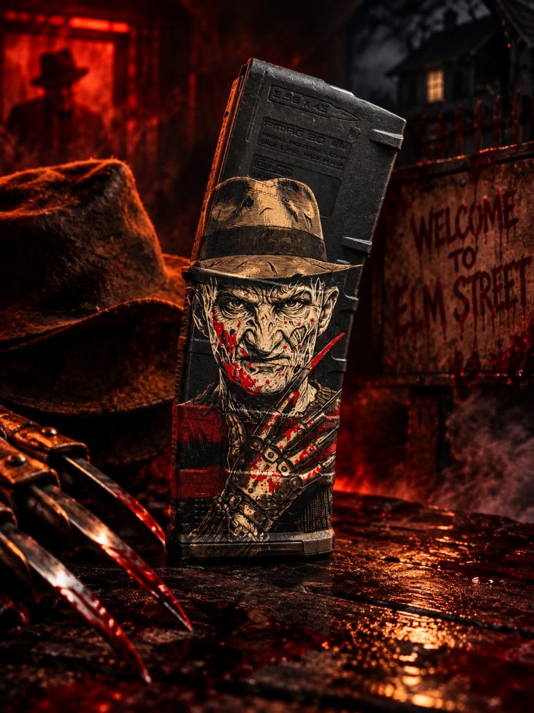 Freddy Krueger Custom AR-15 PMAG — 30 Round