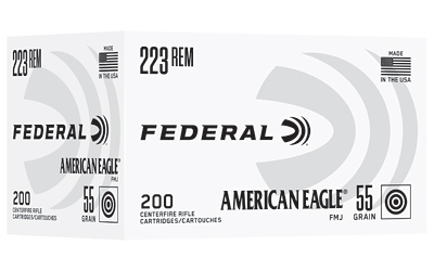 FED AM EAGLE .223 55GR FMJ 200/1000