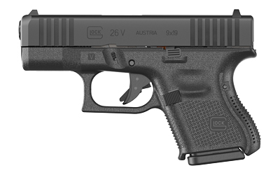 GLOCK 26 (V) 9MM 10RD 3 MAGS FS