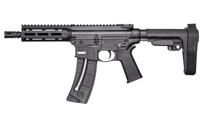 S&W M&P15-22 PSTL 22LR 8" 25R BRC BK