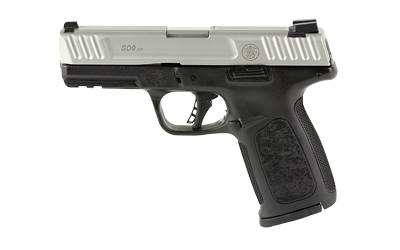 S&W SD9 2.0 9MM 4" 10RD BLK/SLV
