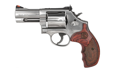 S&W 686 PLUS DLX 357 3" STS 7RD WD